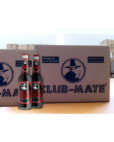Club Mate Cola 0,33 l - karton 24 ks