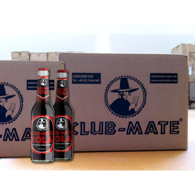 Club Mate Cola 0,33 l - karton 24 ks