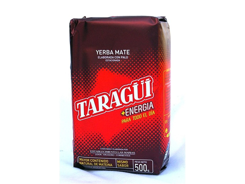 Yerba Mate TARAGÜI +ENERGIA 500G