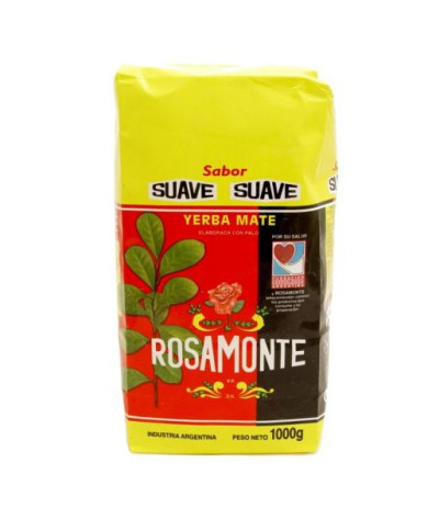 YERBA MATE ROSAMONTE SUAVE 1000G