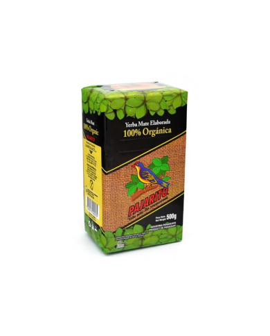 Yerba Mate PAJARITO 100% ORGÁNICA 500G