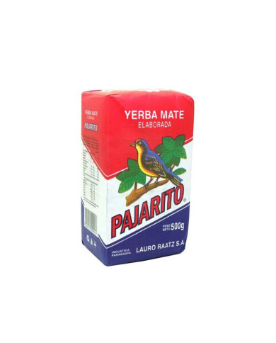 Yerba Mate PAJARITO ELABORADA TRADICIONAL 500G