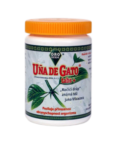 Uňa de Gato (Vilcacora, Kočičí dráp) tabs+ ,tablety 600mg x 100