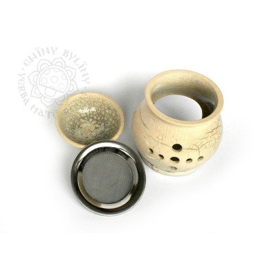 VYKUŘOVACÍ PÍCKA, RAKU bílá