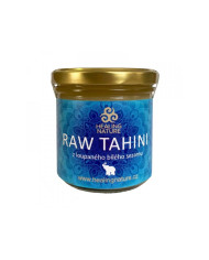 HN RAW Tahini z loupaného bílého sezamu, 165 ml