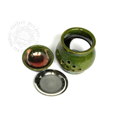 VYKUŘOVACÍ PÍCKA, RAKU zelená