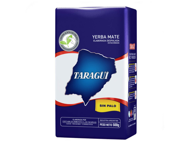 YERBA MATE  Taragui Sin Palo 500g