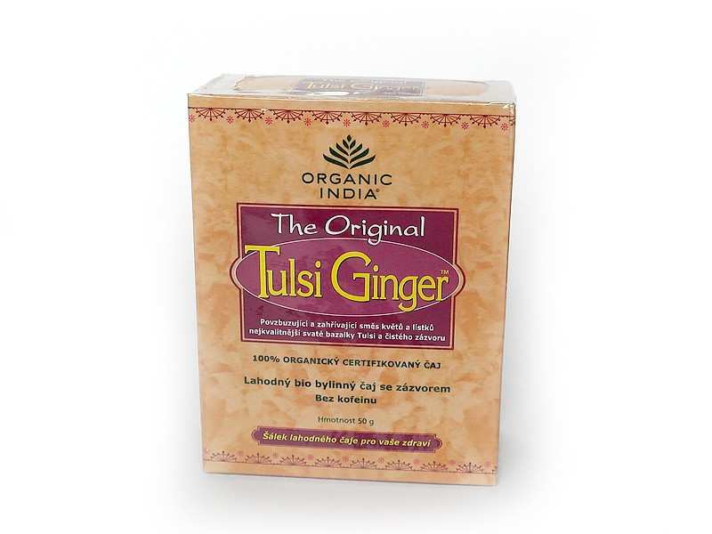 Tulsi Ginger Tea, 25 sáčků