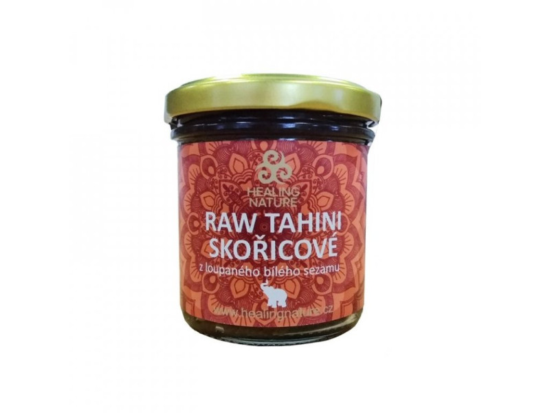 RAW Tahiny skořicové, 165 ml