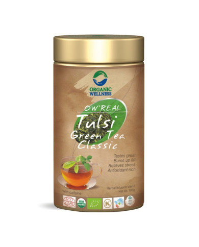 BIO TULSI SE ZELENÝM ČAJEM CLASSIC, 100 g