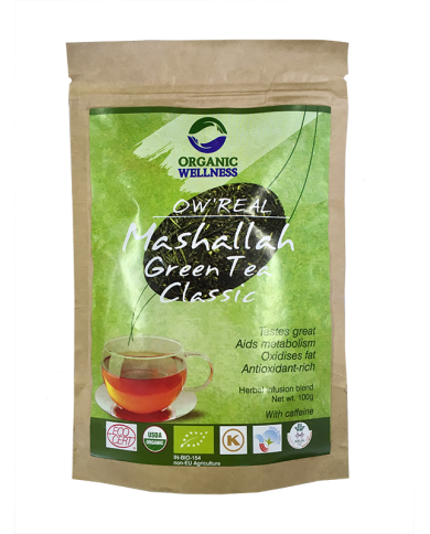 BIO TULSI ZELENÝ MASHALLAH - cestovní balení (náplň), 100 g