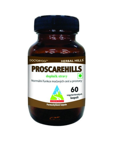 Proscarehills, 60 kapslí, prostata, močové cesty