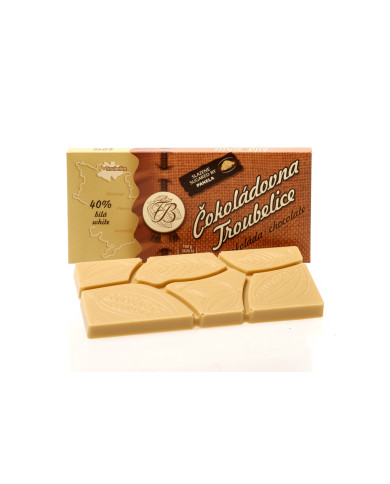Bílá čokoláda 40%, 45g