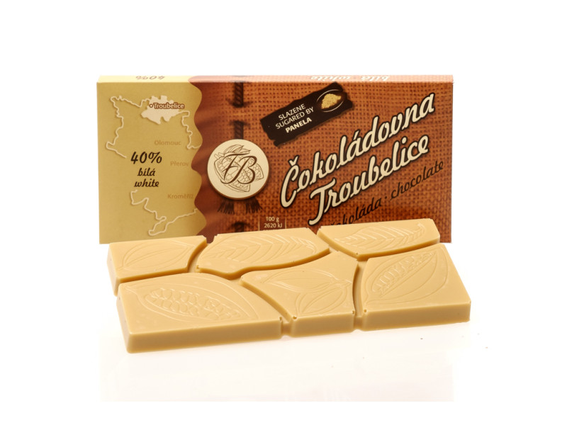 Bílá čokoláda 40%, 45g