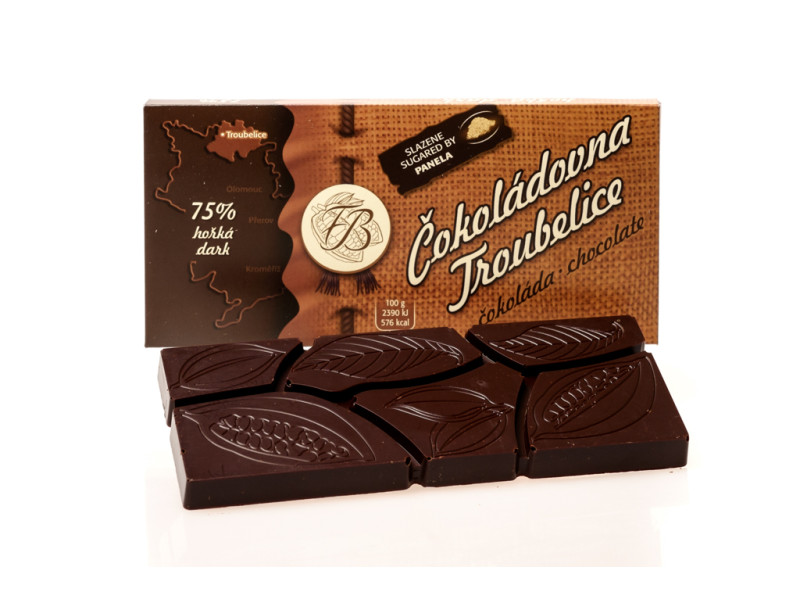 Hořká čokoláda 75%