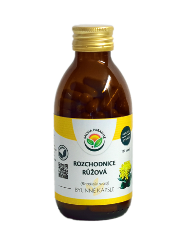 Rozchodnice růžová - Rhodiola kapsle