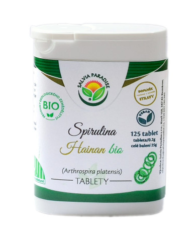 Spirulina Hainan tablety BIO