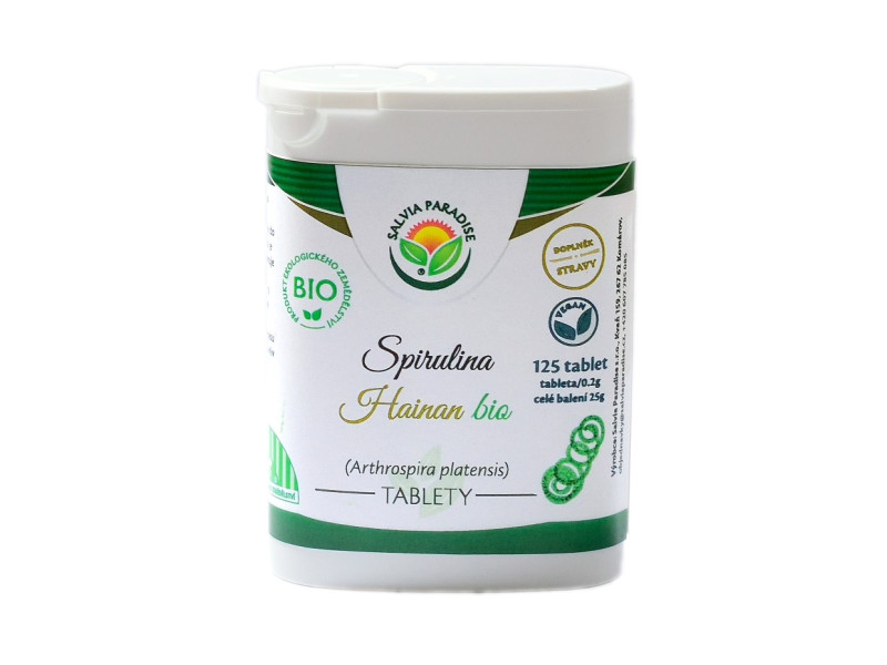 Spirulina Hainan tablety BIO