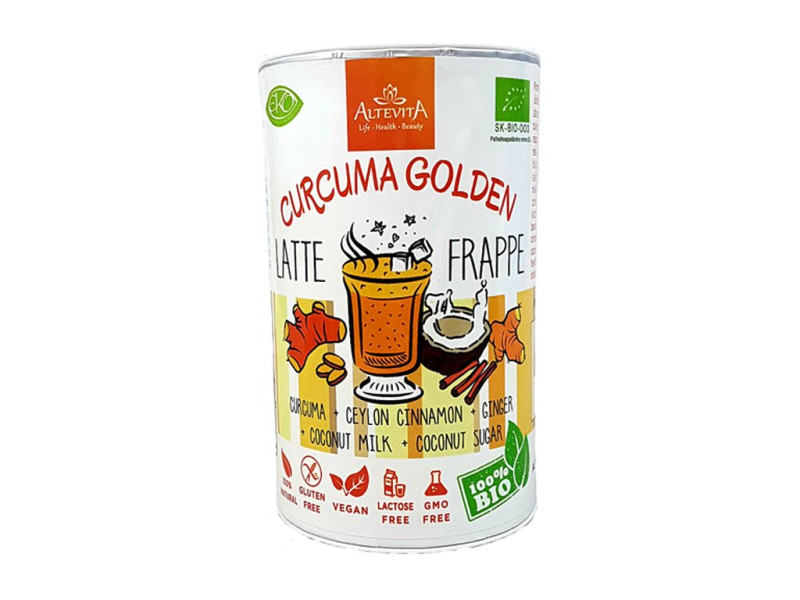 Bio kurkuma latte frappe, 220 g