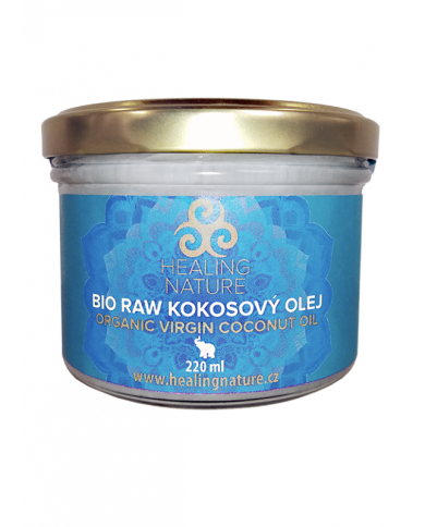 HN BIO RAW kokosový olej, 220 ml