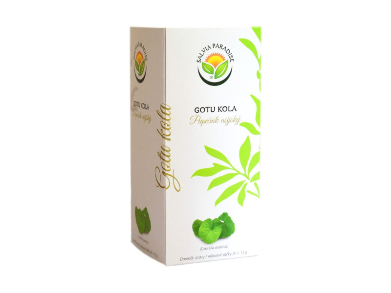 Gotu kola - pupečník asijský n. s. 20 x 1.5 g