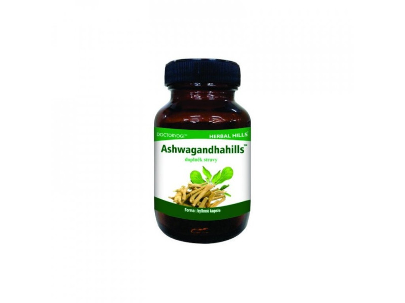 Ashwagandhahills. 60kapslí, vitalita, pohybový aparát