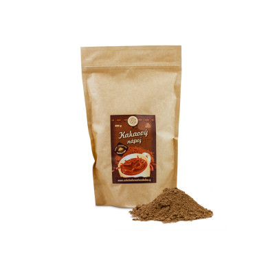 KAKAOVÝ NÁPOJ SLAZENÝ BIO TŘTINOVOU ŠŤÁVOU, 800G