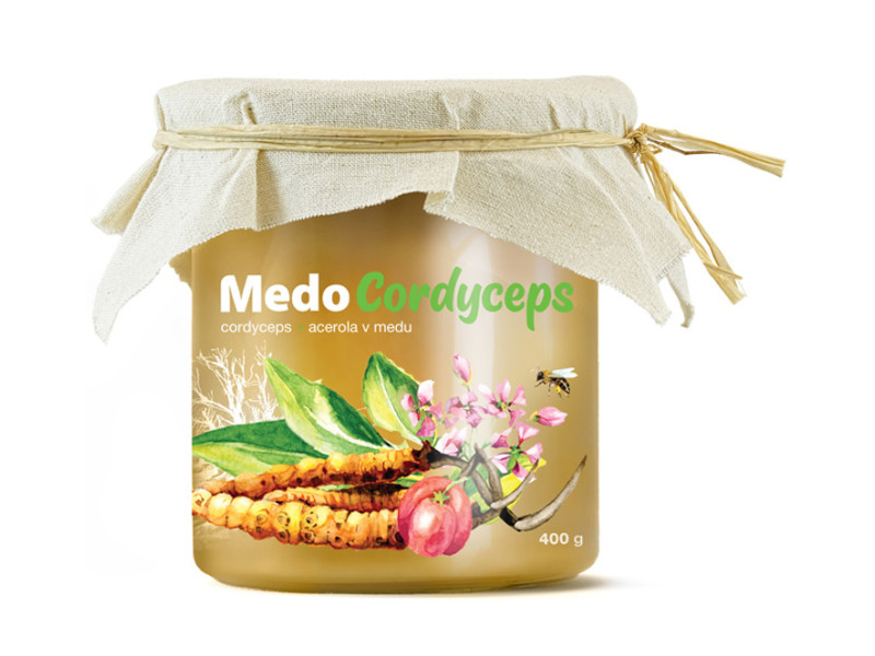 MedoCordyceps - cordyceps a acerola v medu | MycoMedica