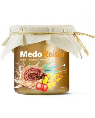 MedoReishi - reishi a acerola v medu | MycoMedica