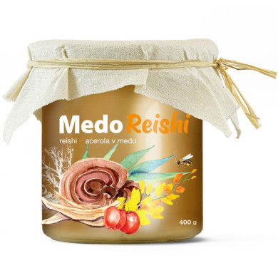 MedoReishi - reishi a acerola v medu | MycoMedica