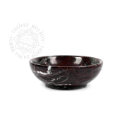 KADIDELNICE kamenná miska, červený onyx