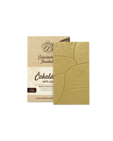 Čokoláda bílá 40% , 45 g - EDICIÓN NUEVA