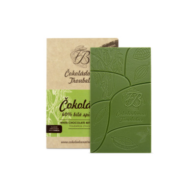 Čokoláda bílá 40% se spirulinou, 45 g - EDICIÓN NUEVA