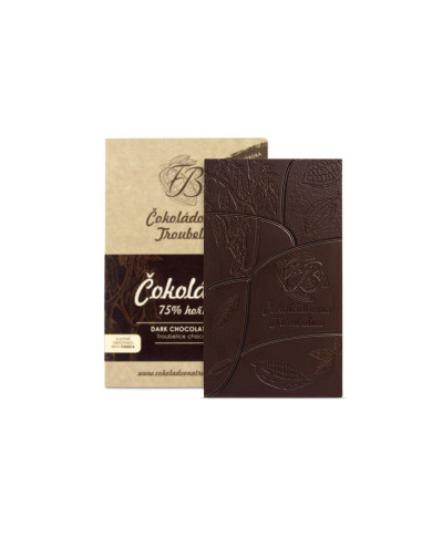 Čokoláda hořká 75%, 45 g - EDICIÓN NUEVA