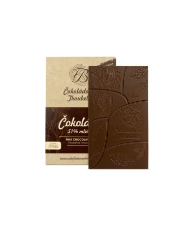 Čokoláda mléčná 51%, 45 g - EDICIÓN NUEVA