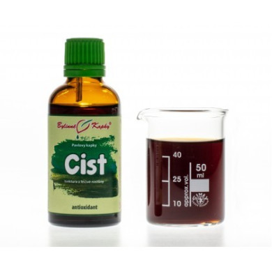 Cist (růže cistová) - bylinné kapky (tinktura) 50 ml