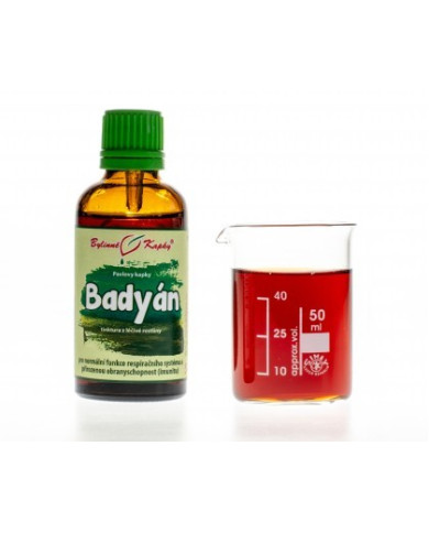 Badyáník - bylinné kapky (tinktura) 50 ml