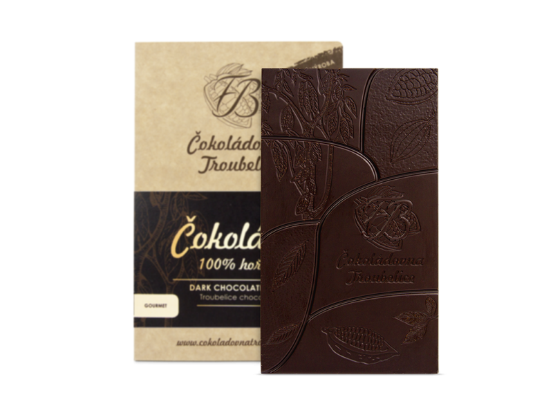 Čokoláda hořká 100%, 45 g - EDICIÓN NUEVA