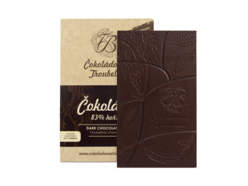 Čokoláda hořká 83%, 45 g - EDICIÓN NUEVA