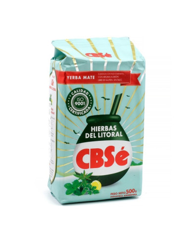 Yerba Mate CBSé Hierbas Del Litoral  500 g