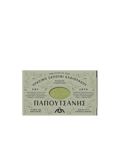 PAPOUTSANIS Tradiční Olivové mýdlo Zelené 125 g