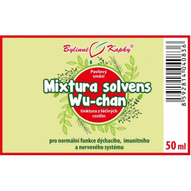 Mixtura solvens Wu-chan - bylinné kapky (tinktura) 50 ml