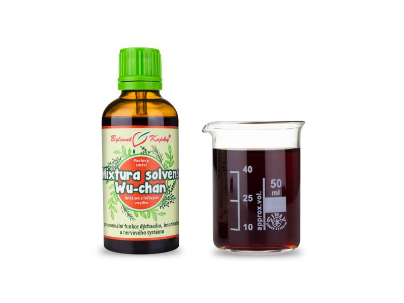 Mixtura solvens Wu-chan - bylinné kapky (tinktura) 50 ml