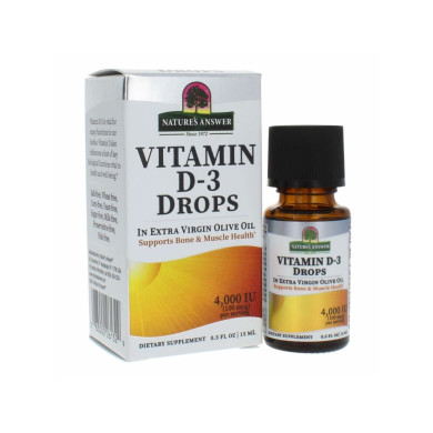 NA: Natures Answer VITAMIN D-3, 15 ml