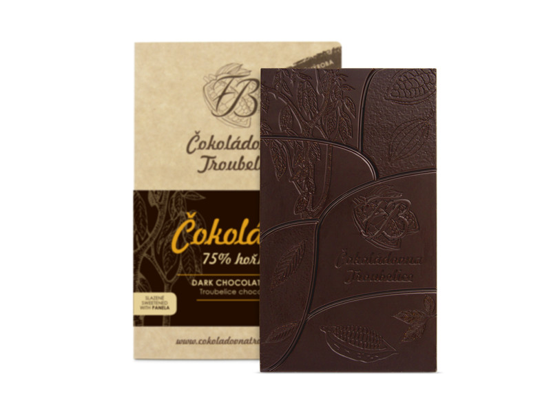 Čokoláda hořká 75% s marakujou, 45 g - EDICIÓN NUEVA