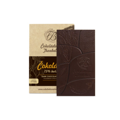 Čokoláda hořká 75% s marakujou, 45 g - EDICIÓN NUEVA