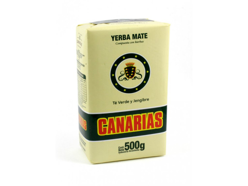 Yerba Maté / Canarias Té Verde y Jengibre - 500 g