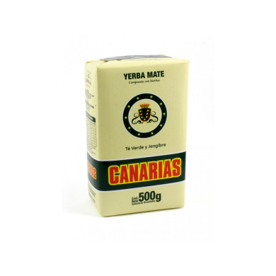 Yerba Maté / Canarias Té Verde y Jengibre - 500 g