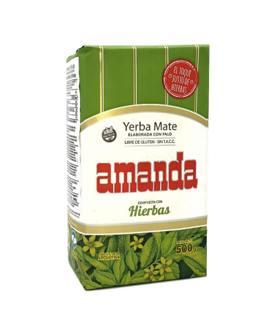 Yerba Maté / Amanda compuesta con hierbas - 500 g