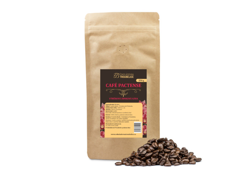 Café Pactense - zrnková káva, 250g